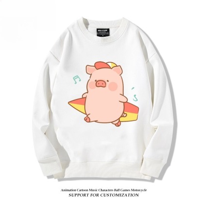 LuLu豬 聯名親子情侶裝 圓領長袖