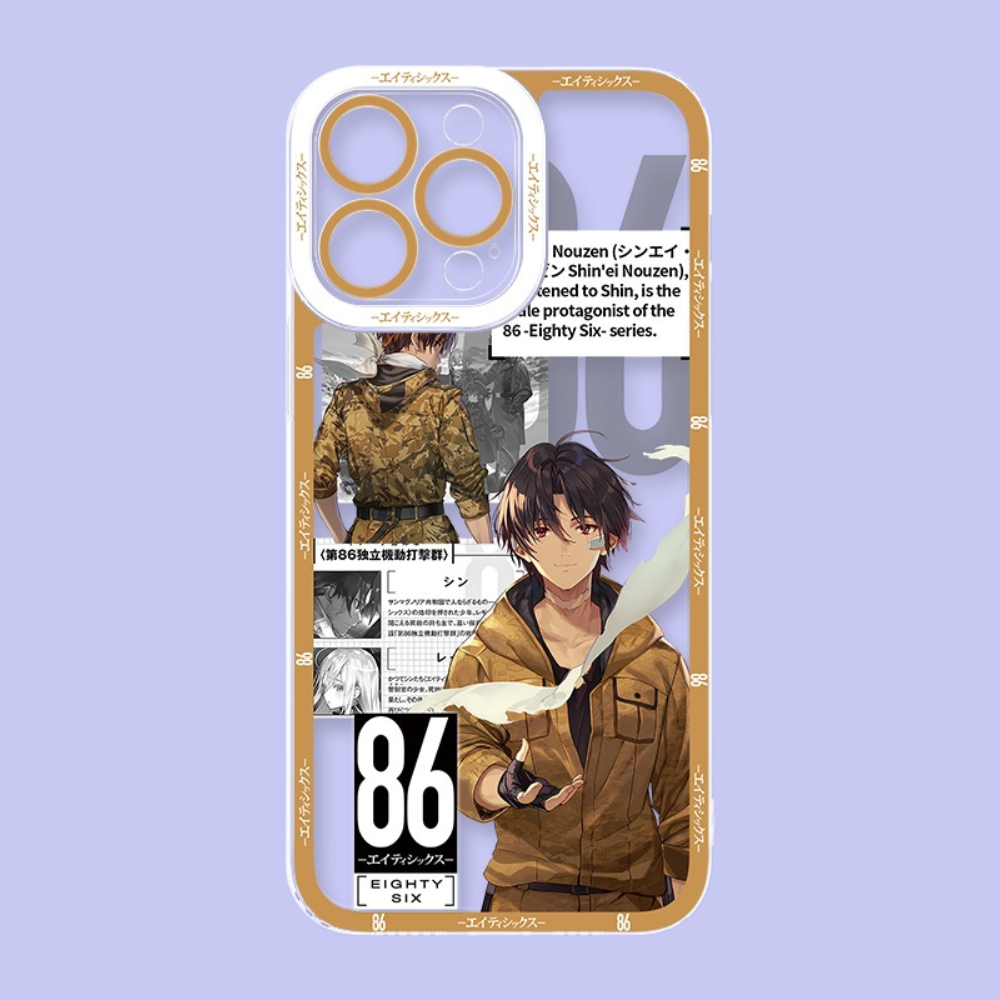 86不存在的戰區天使眼透明防摔軟殼