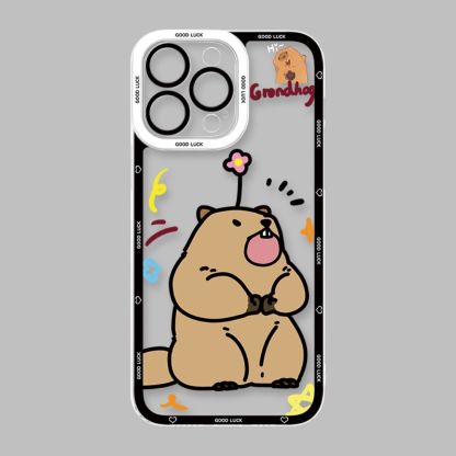 土撥鼠天使眼透明防摔軟殼