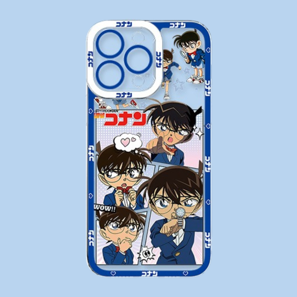 名偵探柯南天使眼透明防摔軟殼