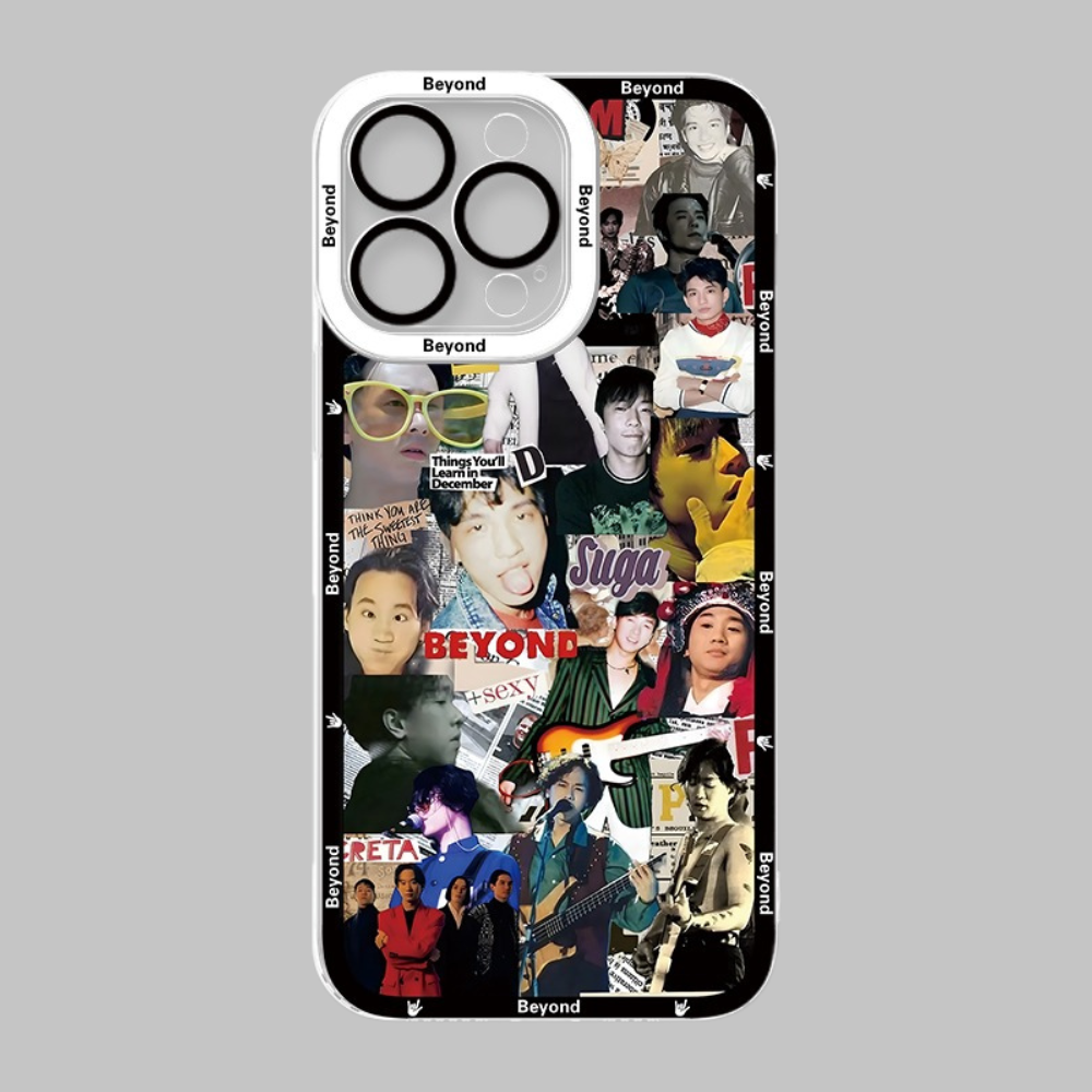 Beyond樂隊天使眼透明防摔軟殼