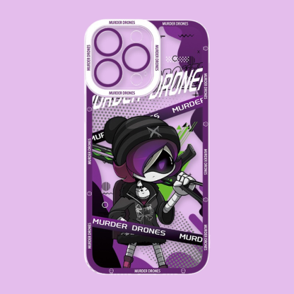 無機殺手天使眼透明防摔軟殼