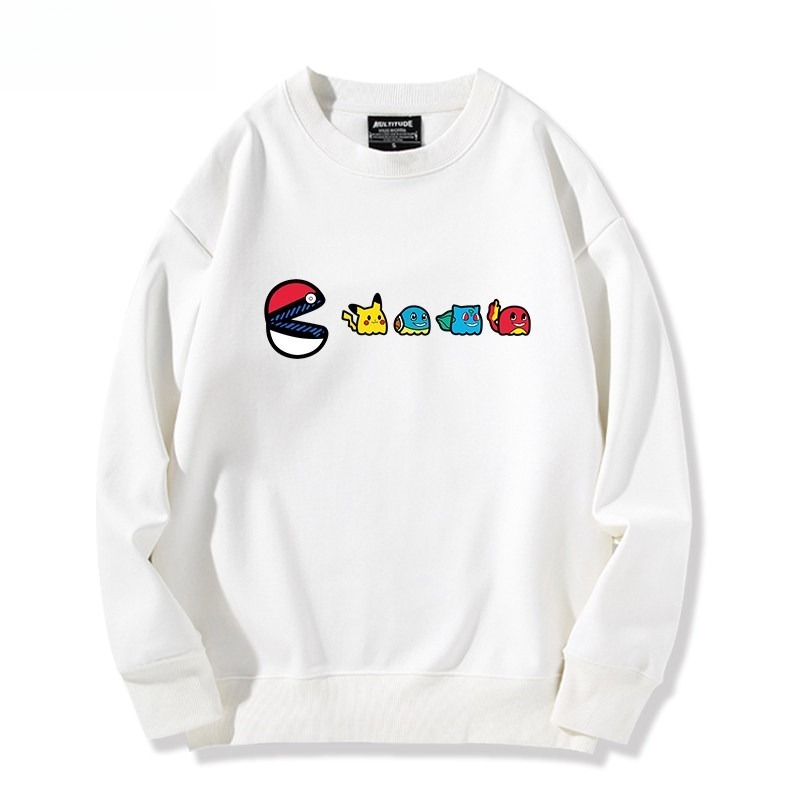 精靈寶可夢星之卡比 聯名親子情侶裝 圓領長袖