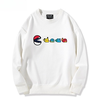 精靈寶可夢星之卡比 聯名親子情侶裝 圓領長袖