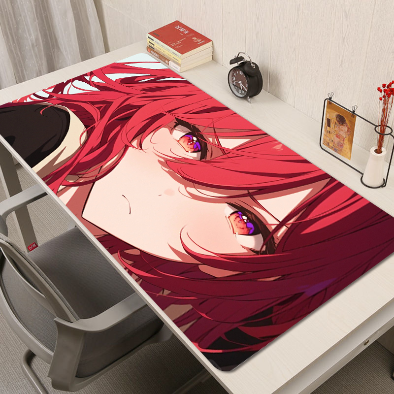 約會大作戰電競超大遊戲加厚防滑鼠標墊