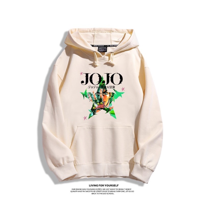 JOJO的奇妙冒險 聯名衛衣2025秋冬新款親子情侶裝連帽衛衣