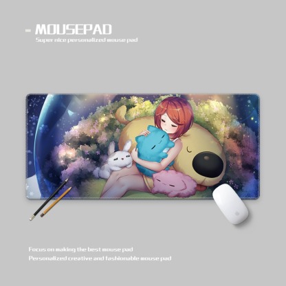 貓貓蟲 主題桌墊 布質滑鼠墊