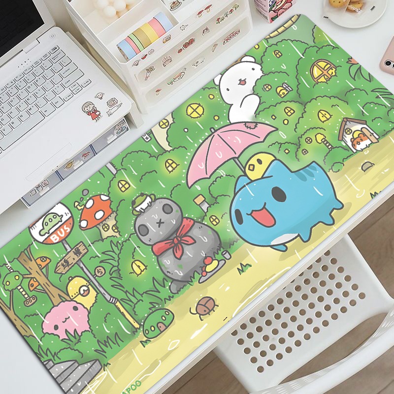 貓貓蟲 主題桌墊 布質滑鼠墊