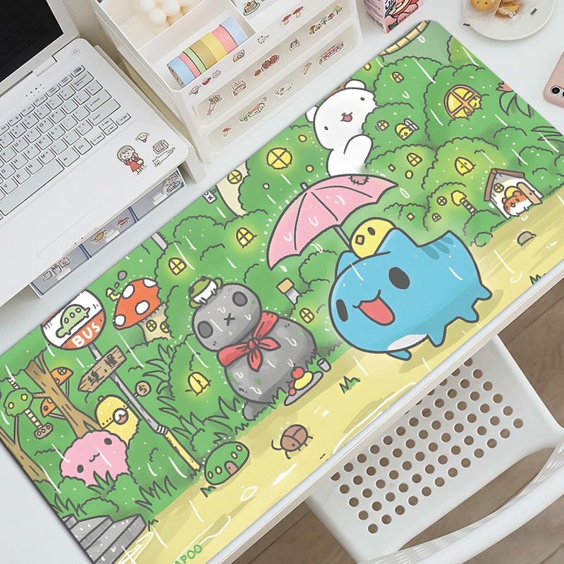 貓貓蟲 主題桌墊 布質滑鼠墊