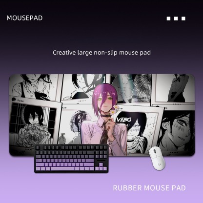 鏈鋸人蕾塞 主題桌墊 布質滑鼠墊