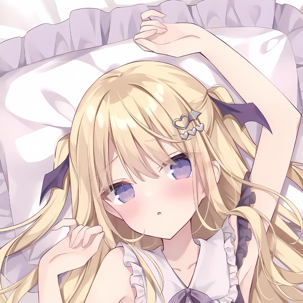 Hololive Vtuber月紫アリア亞里亞 等身抱枕
