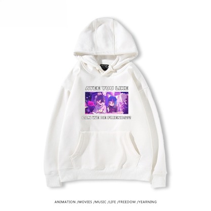 永遠是深夜有多好新款 親子情侶男女連帽衛衣