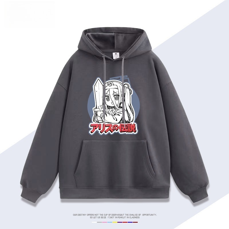碧藍檔案愛麗絲新款 親子情侶男女連帽衛衣