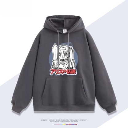 碧藍檔案愛麗絲新款 親子情侶男女連帽衛衣