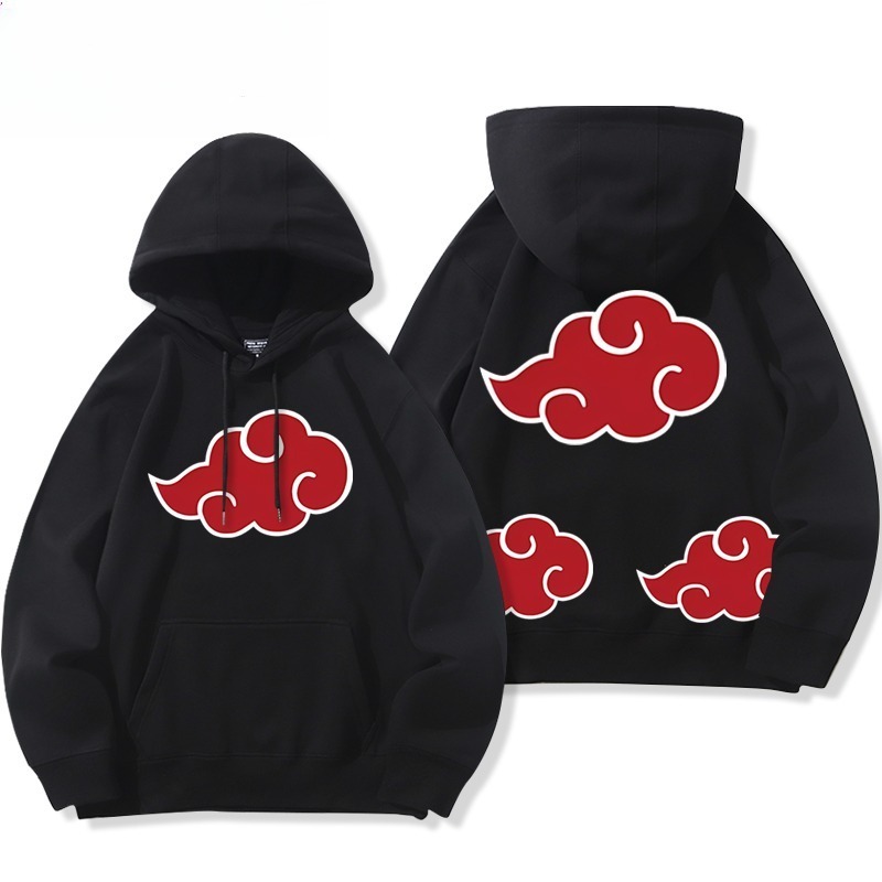 火影忍者新款 親子情侶男女連帽衛衣