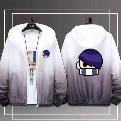 荒野亂鬥 輕薄透氣漸變防曬衣外套