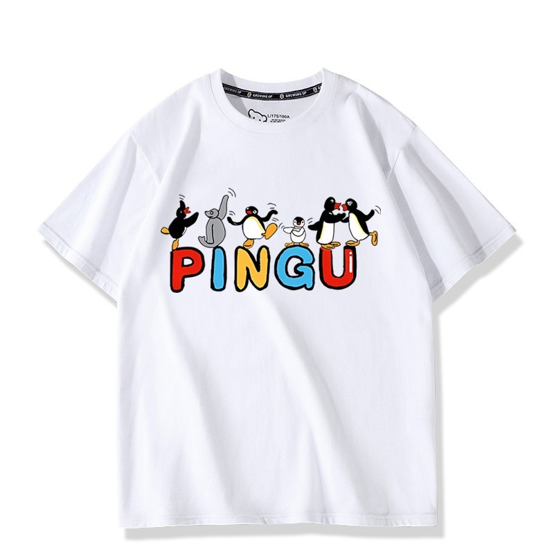 Pingu企鵝家族周邊 印花短袖T恤