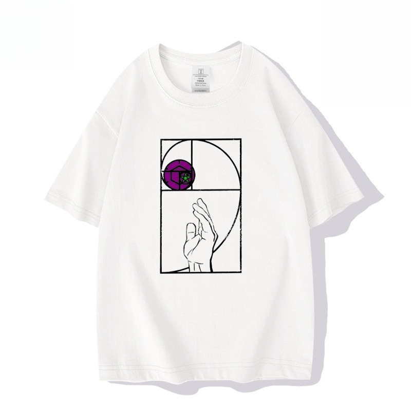 飆馬野郎JOJO的奇妙冒險 2026親子情侶男女同款 印花短袖T恤