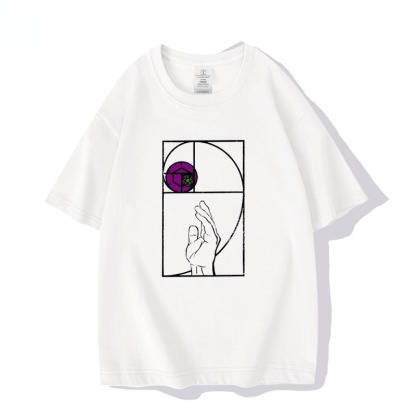 飆馬野郎JOJO的奇妙冒險 2026親子情侶男女同款 印花短袖T恤