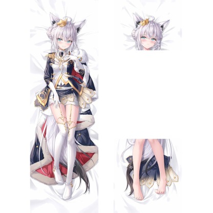 Vtuber 白上吹雪白上フブキ 等身抱枕