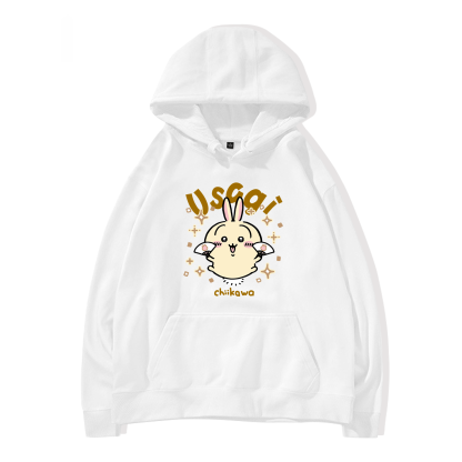 Chiikawa新款 親子情侶男女款連帽衛衣