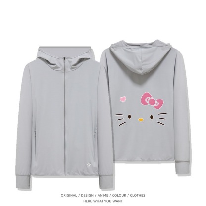 凱蒂貓 Hello Kitty 夏季通勤冰絲速乾涼感防曬外套