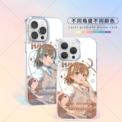 【大集合】動漫極光金漸變手機殼