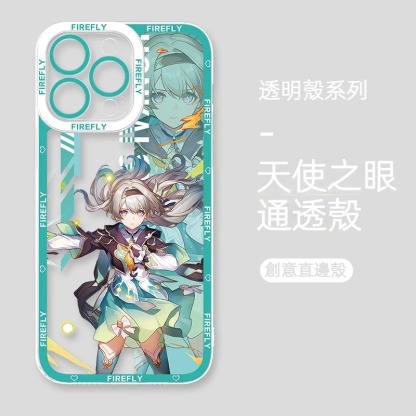 崩壞星穹鐵道流螢 天使眼透明防摔軟殼