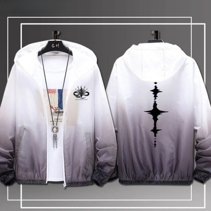 鳴潮 輕薄透氣漸變防曬衣外套