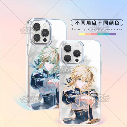 Fate/stay night極光金漸變手機殼