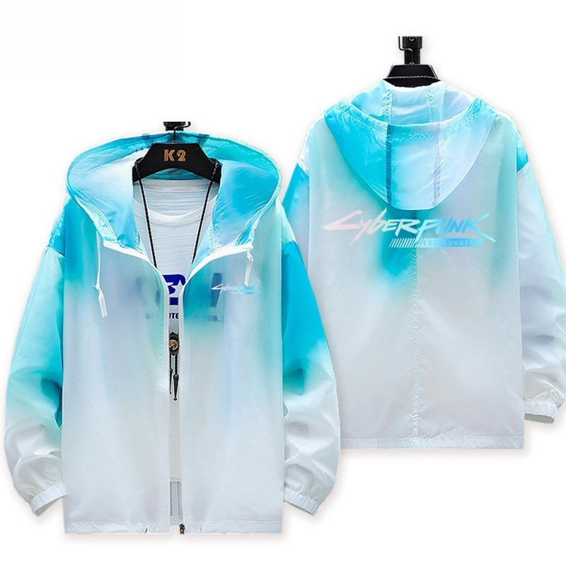 電馭叛客 輕薄透氣漸變防曬衣外套