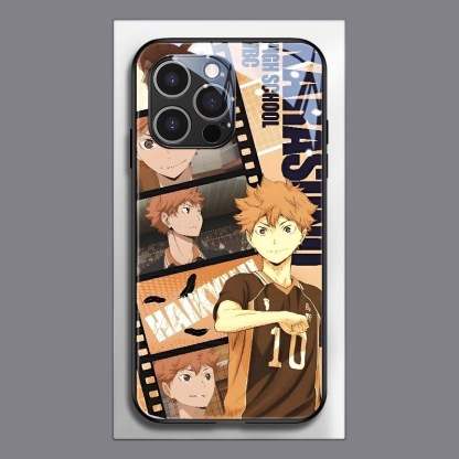 排球少年新款高清全包防摔玻璃殼