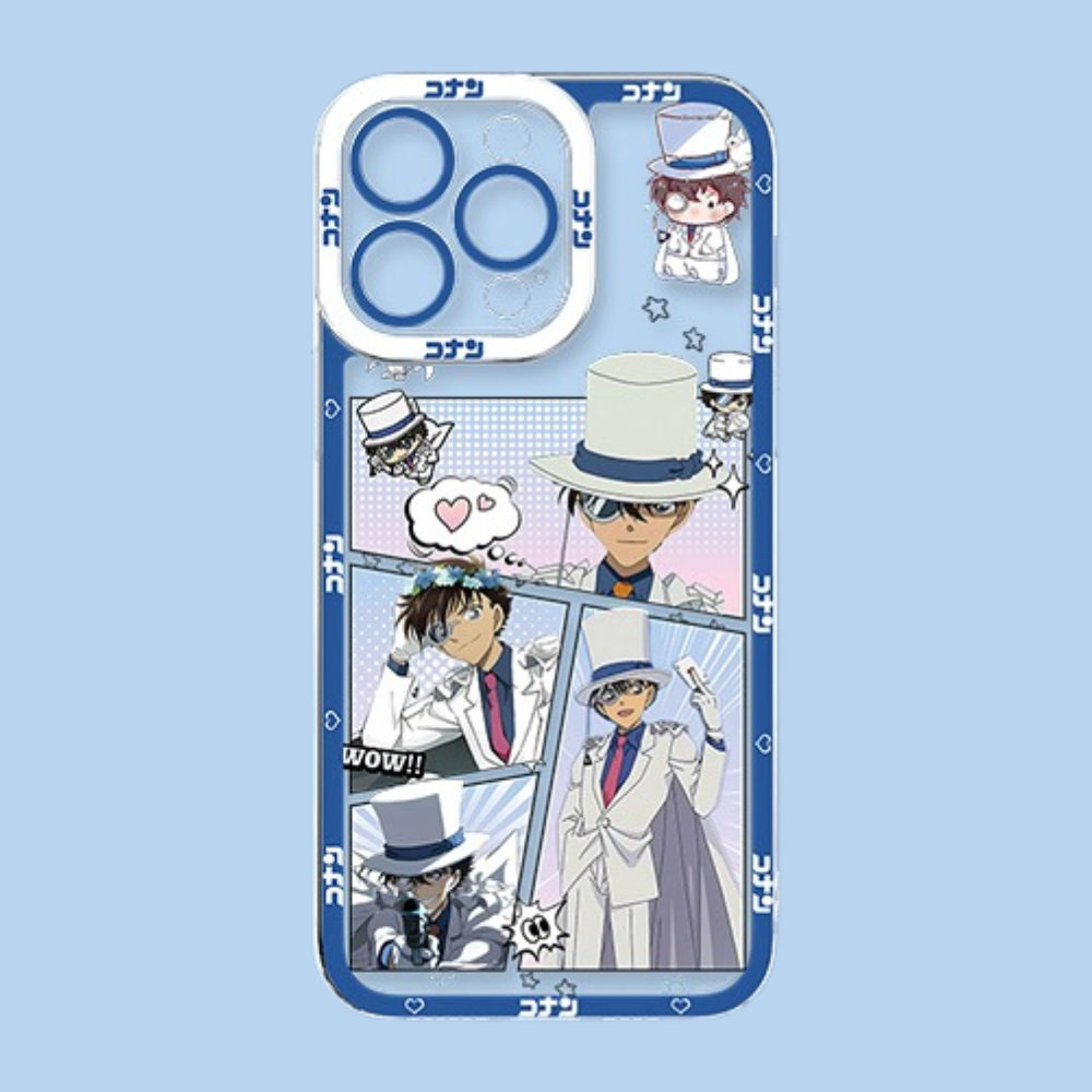 名偵探柯南天使眼透明防摔軟殼