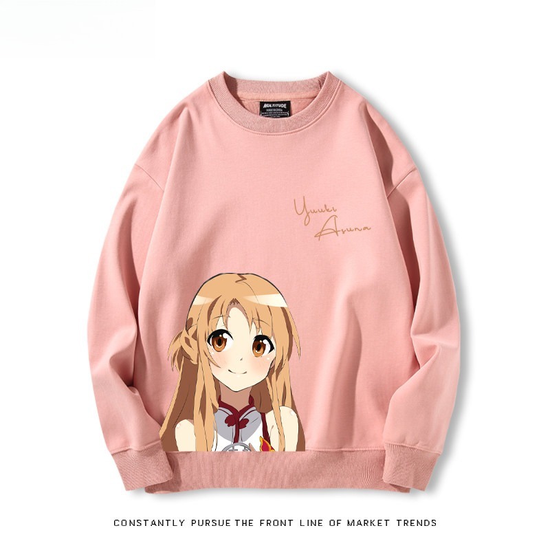 刀劍神域 聯名親子情侶裝 圓領長袖