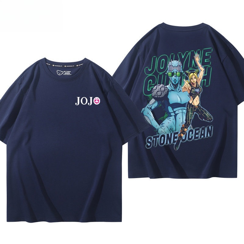 JOJO的奇妙冒險 2026親子情侶男女同款 印花短袖T恤