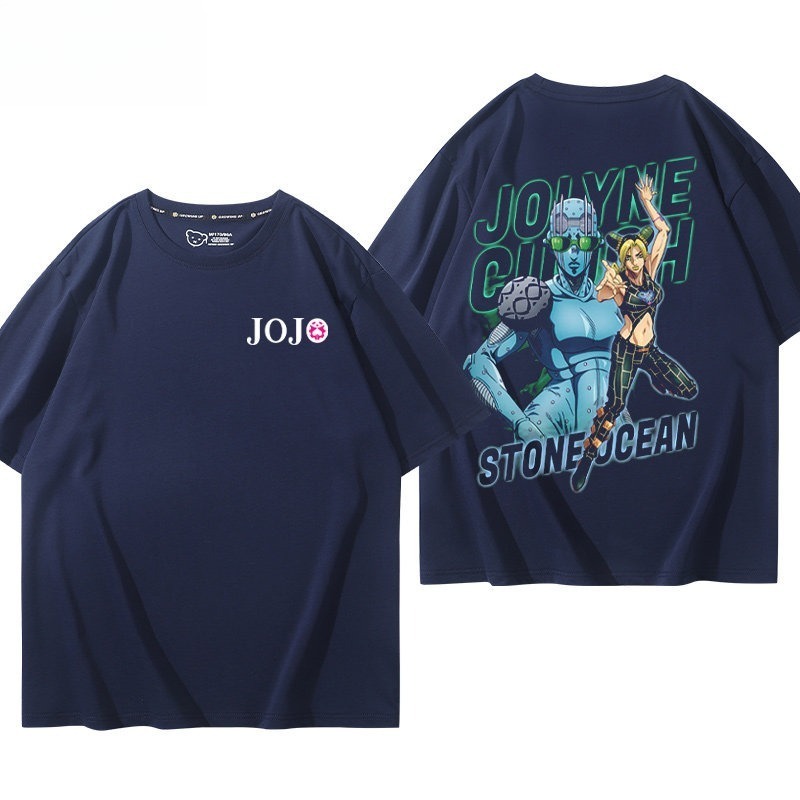 JOJO的奇妙冒險 2026親子情侶男女同款 印花短袖T恤