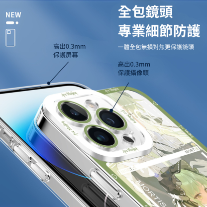 Ave Mujica若葉睦 天使眼透明手機殼