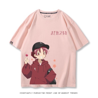 魔法少女小圓周邊 印花短袖T恤