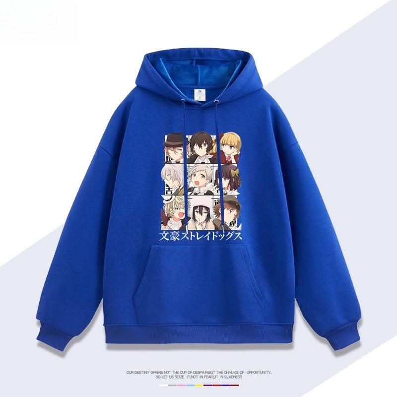 文豪野犬新款 親子情侶男女連帽衛衣