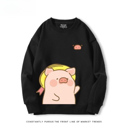 LuLu豬 聯名親子情侶裝 圓領長袖