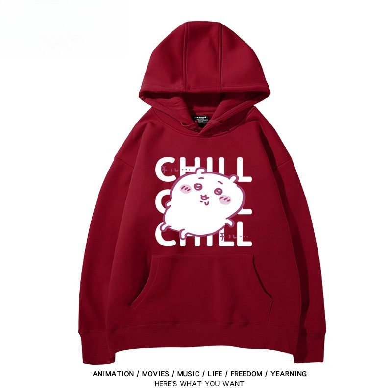 Chiikawa 親子情侶男女連帽衛衣