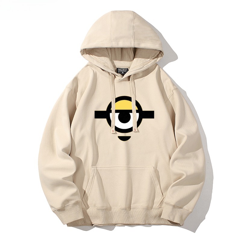 神偷奶爸小黃人新款 親子情侶男女連帽衛衣
