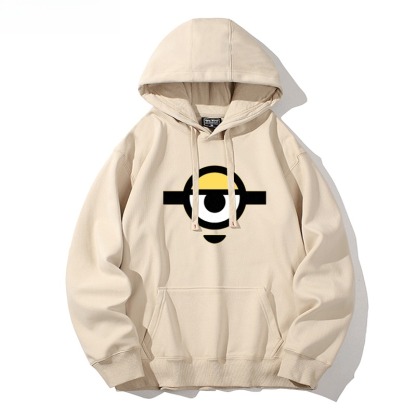 神偷奶爸小黃人新款 親子情侶男女連帽衛衣