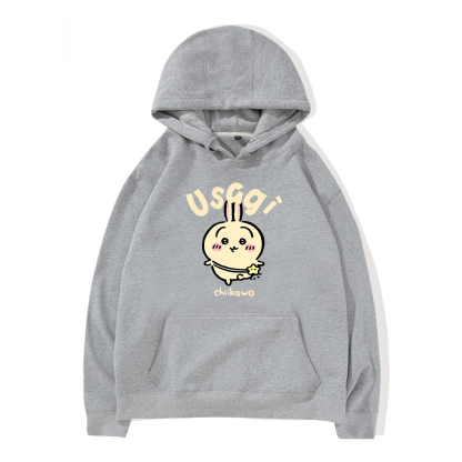 Chiikawa新款 親子情侶男女款連帽衛衣
