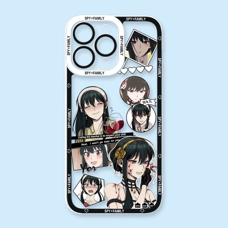 蘋果 系列間諜家家酒天使眼透明防摔軟殼