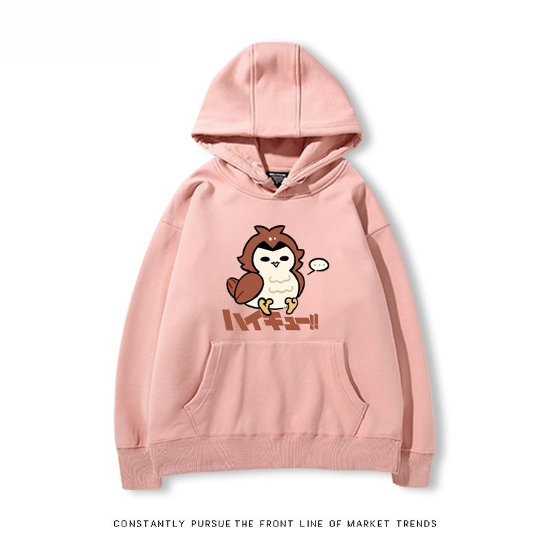 排球少年 聯名衛衣2026秋冬新款 親子情侶連帽衛衣