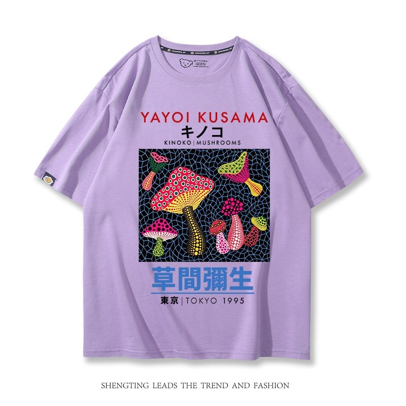 草間彌生 Yayoi Kusama周邊 印花短袖T恤
