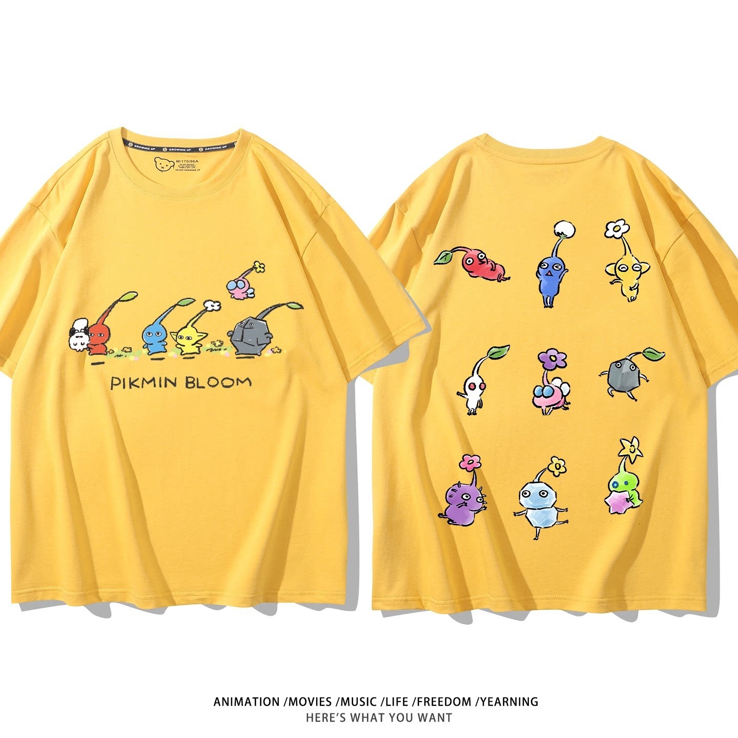 皮克敏PIKMIN4 印花短袖T恤