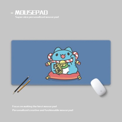 貓貓蟲 主題桌墊 布質滑鼠墊