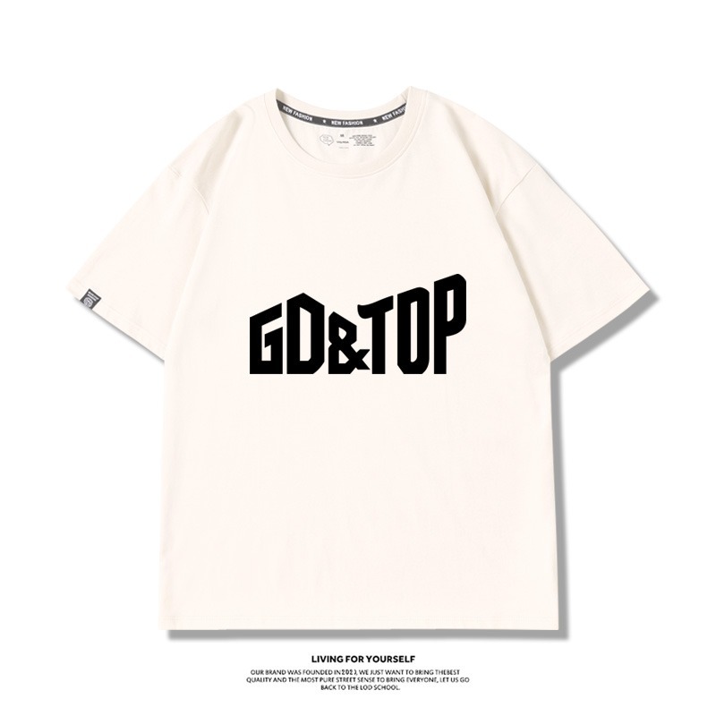 GD權志龍 2025新款親子情侶男女同款 T恤